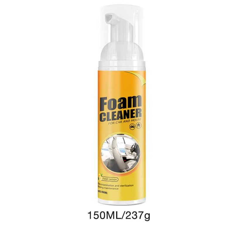 Revitalize Your Ride with SEAMETAL Multi-Purpose Foam Cleaner Spray - 150/60ml for Ultimate Car and Home Interior Care!