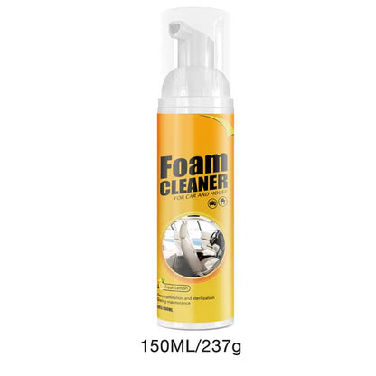Revitalize Your Ride with SEAMETAL Multi-Purpose Foam Cleaner Spray - 150/60ml for Ultimate Car and Home Interior Care!